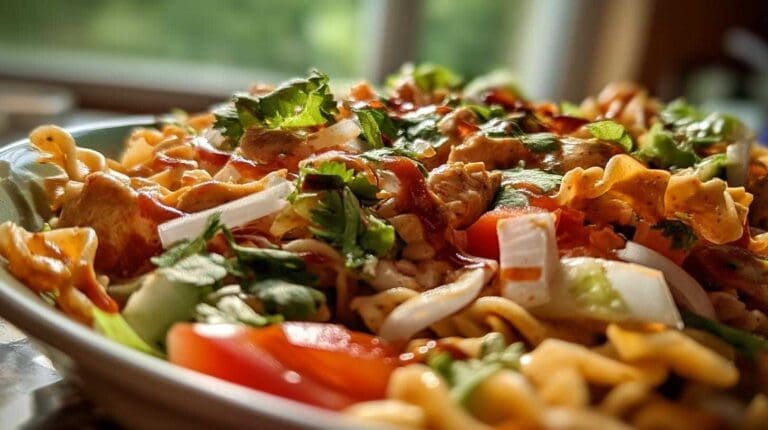 Chicken Taco Pasta Salad