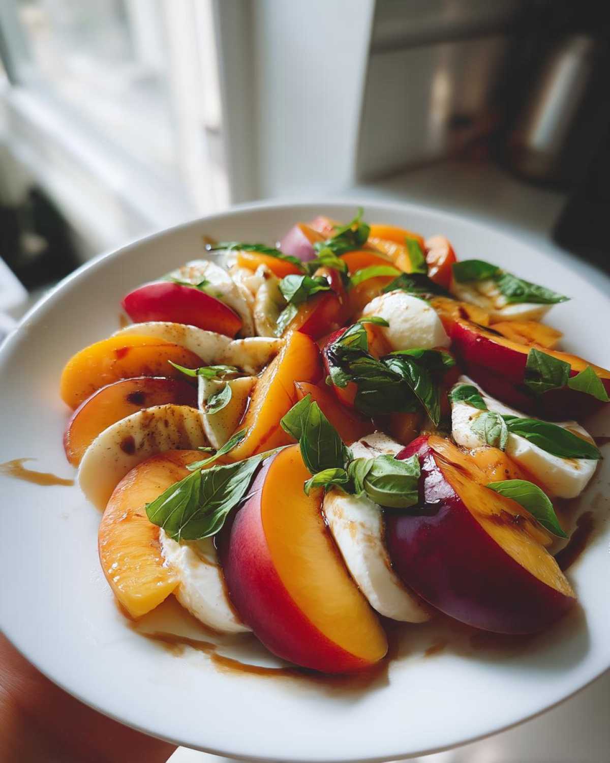 Stone Fruit Caprese Salad - detail 2