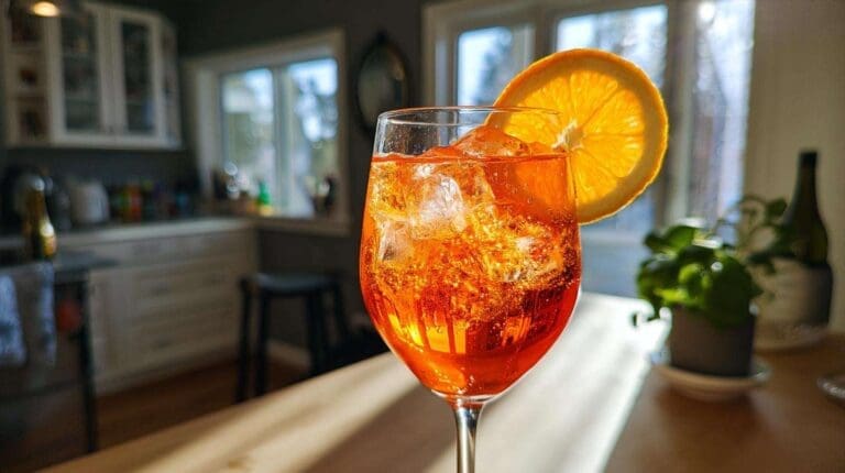 Bubbly Aperol Spritz Cocktail