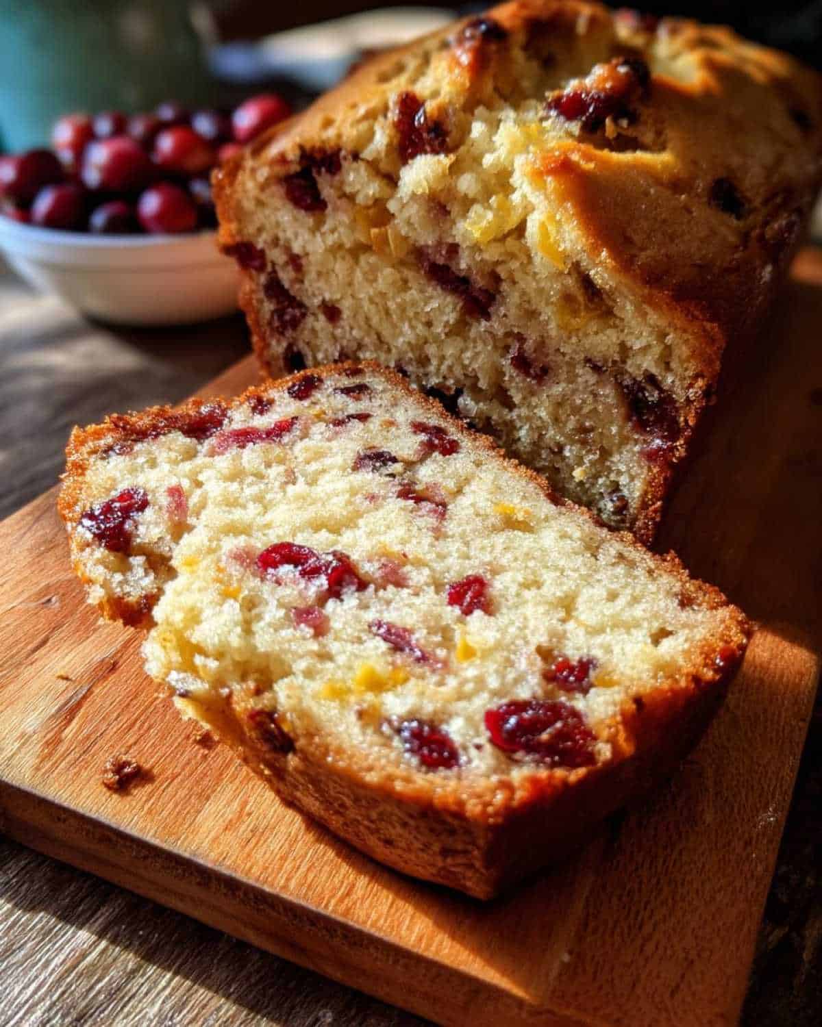 Cranberry Orange Loaf Bread - detail 3