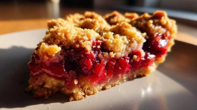 Easy Cherry Crisp