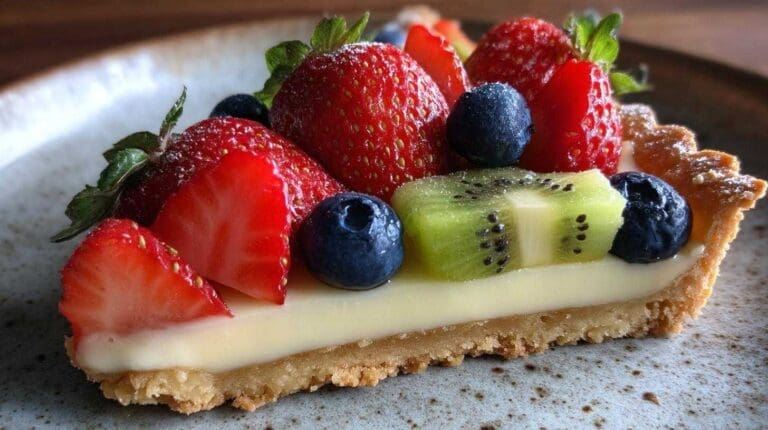 Fresh Fruit Tart with Vanilla Pastry Cream