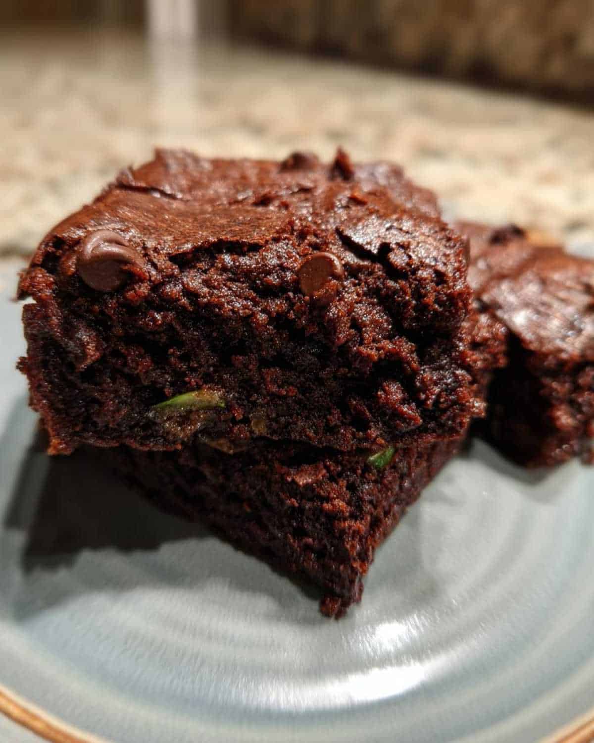 Gluten Free Zucchini Brownies - detail 3