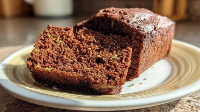 Healthy Chocolate Zucchini Bread (Low Sugar)