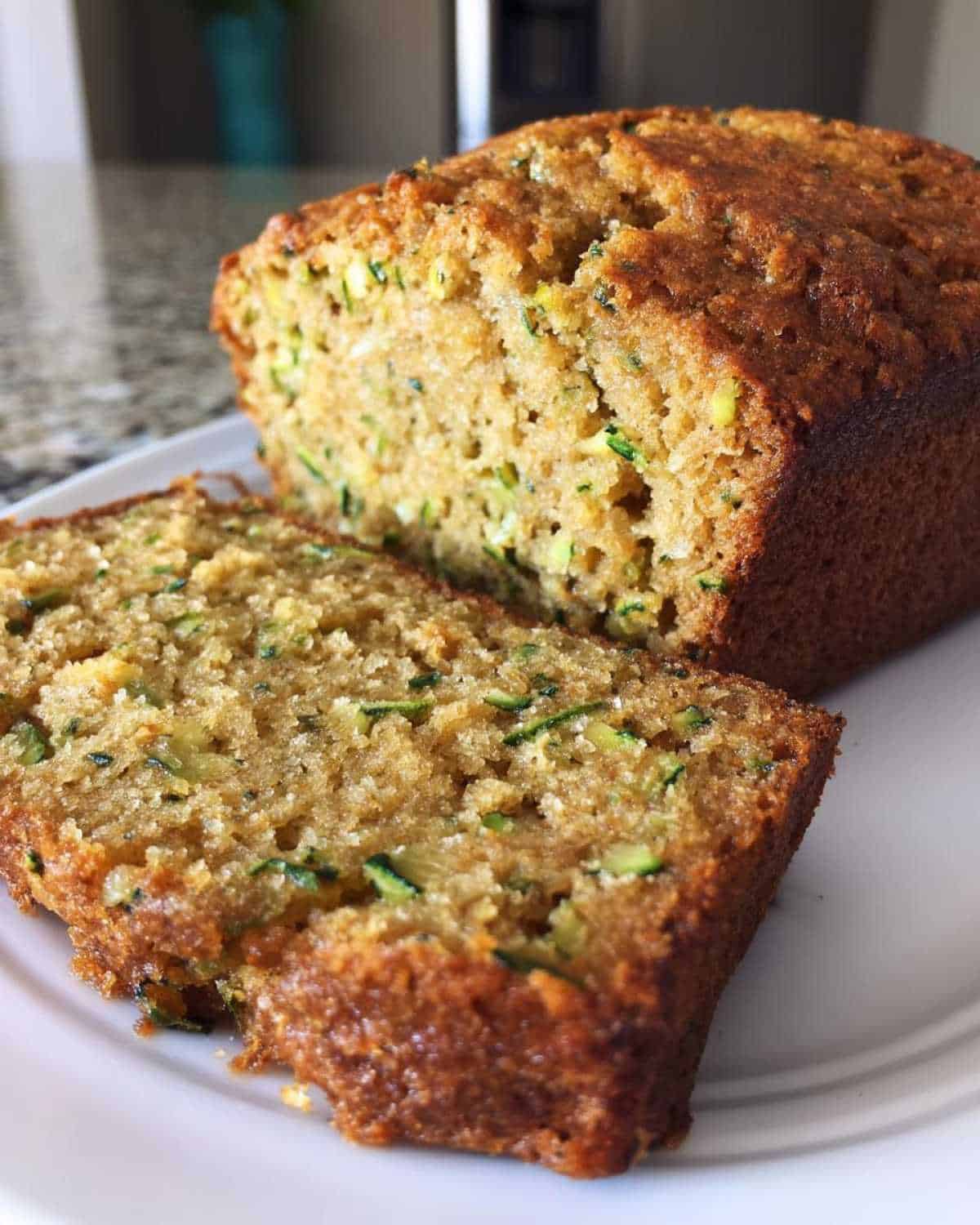 Healthy Whole Wheat Zucchini Bread - detail 3