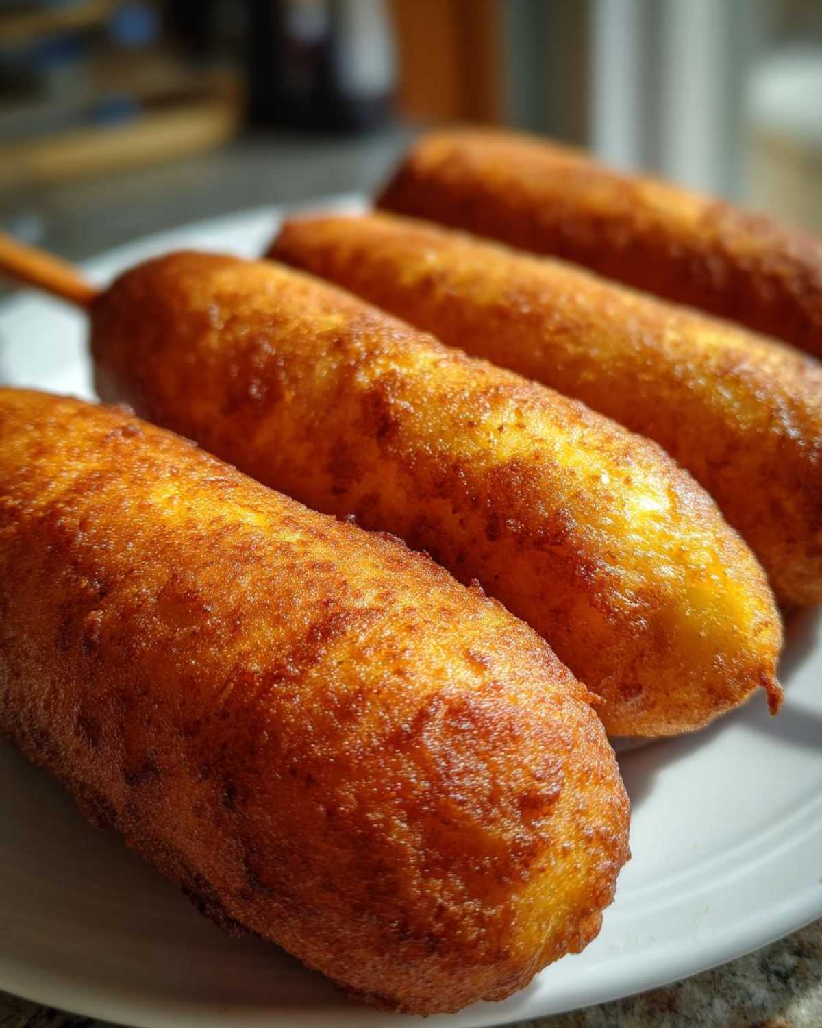 Homemade Baked Corn Dogs (Healthier Option) - detail 3