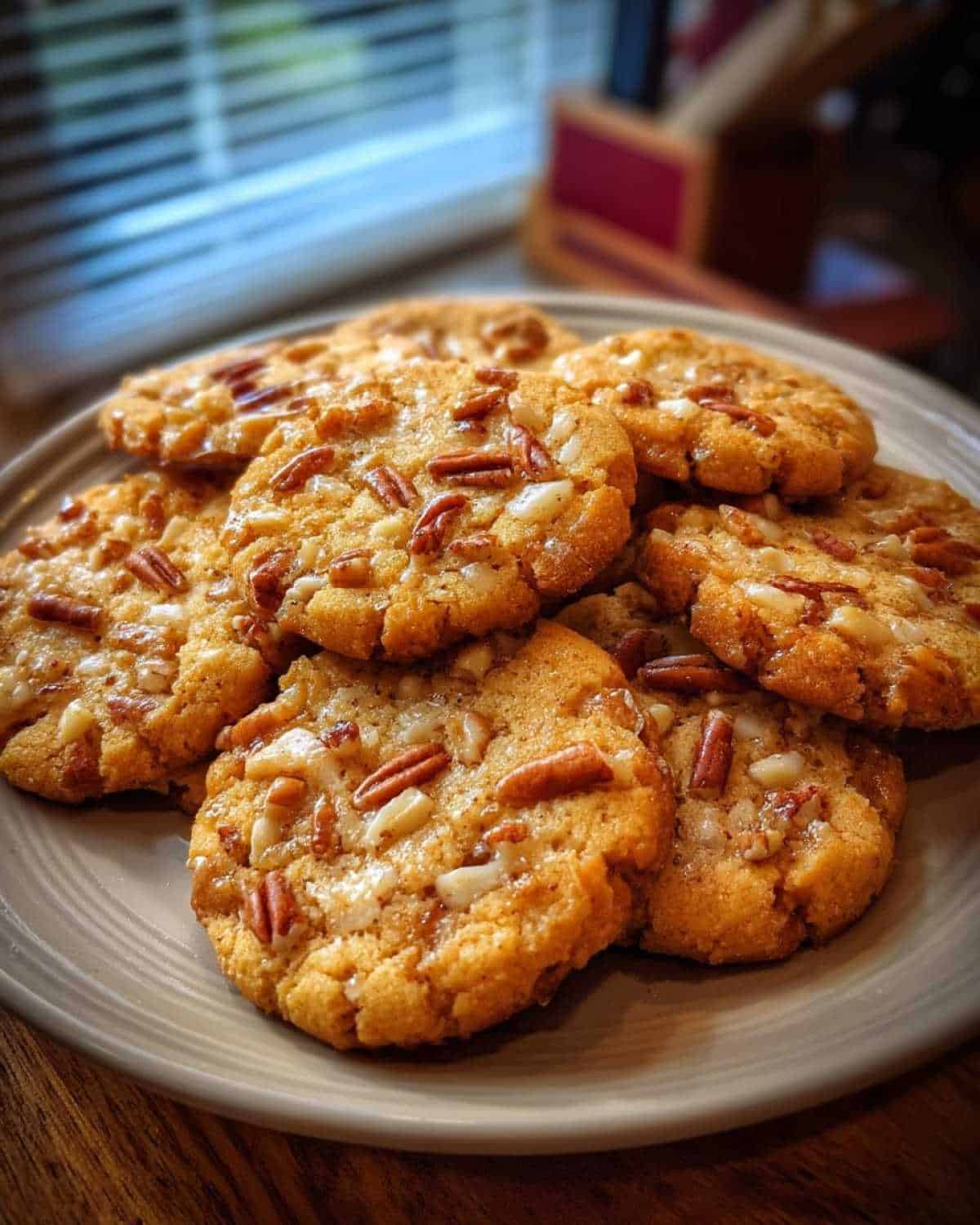 Maple Pecan Shortbread Cookies - detail 1