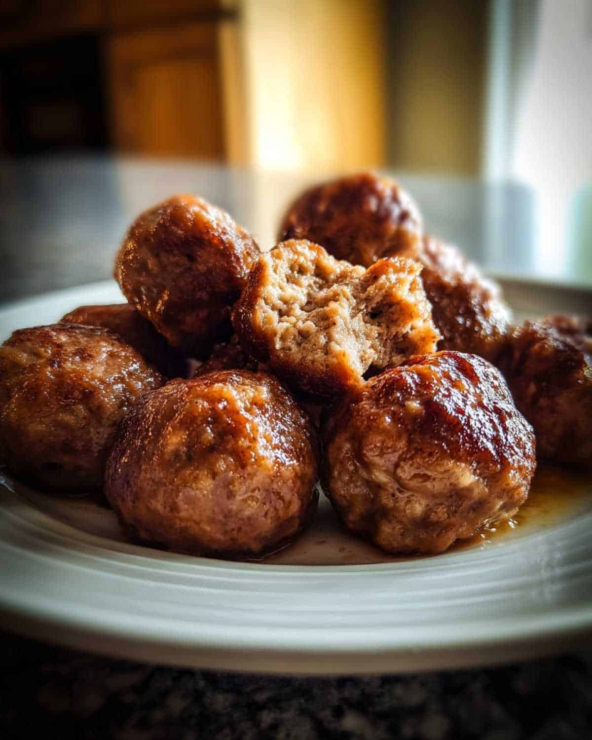 Mini Chicken Meatball Thermos Lunch - detail 1