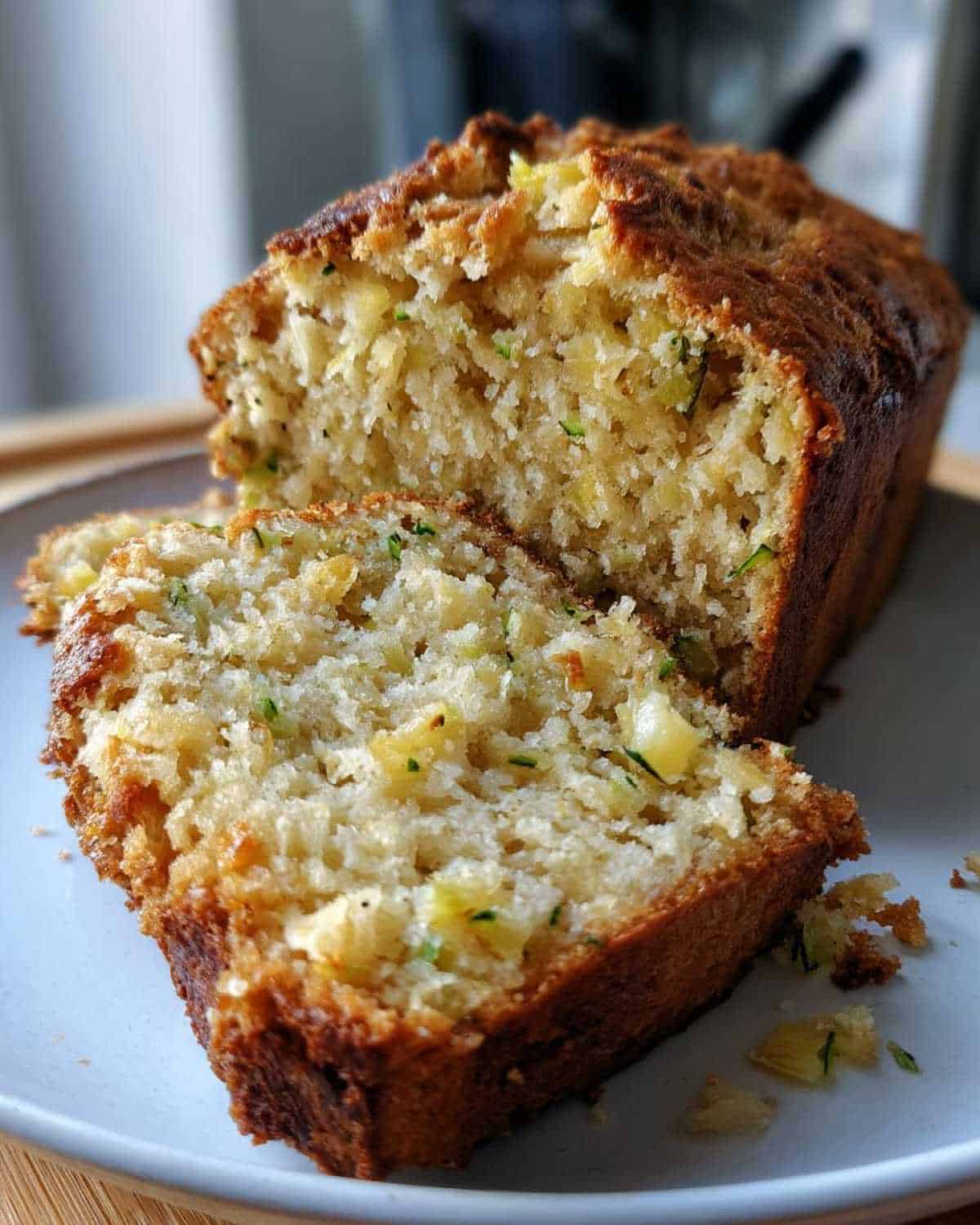 Pineapple Coconut Zucchini Bread - detail 1