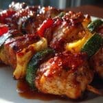 4th of July BBQ Chicken Kebabs