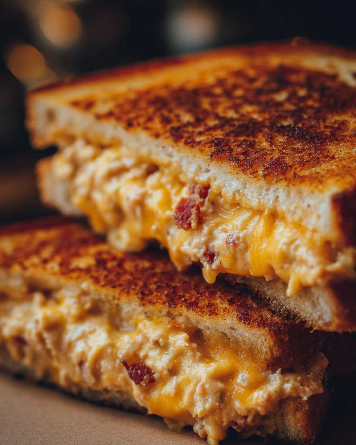 Bacon tuna melt - detail 3