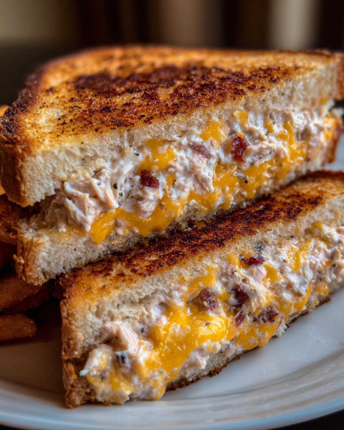 Bacon tuna melt - detail 4