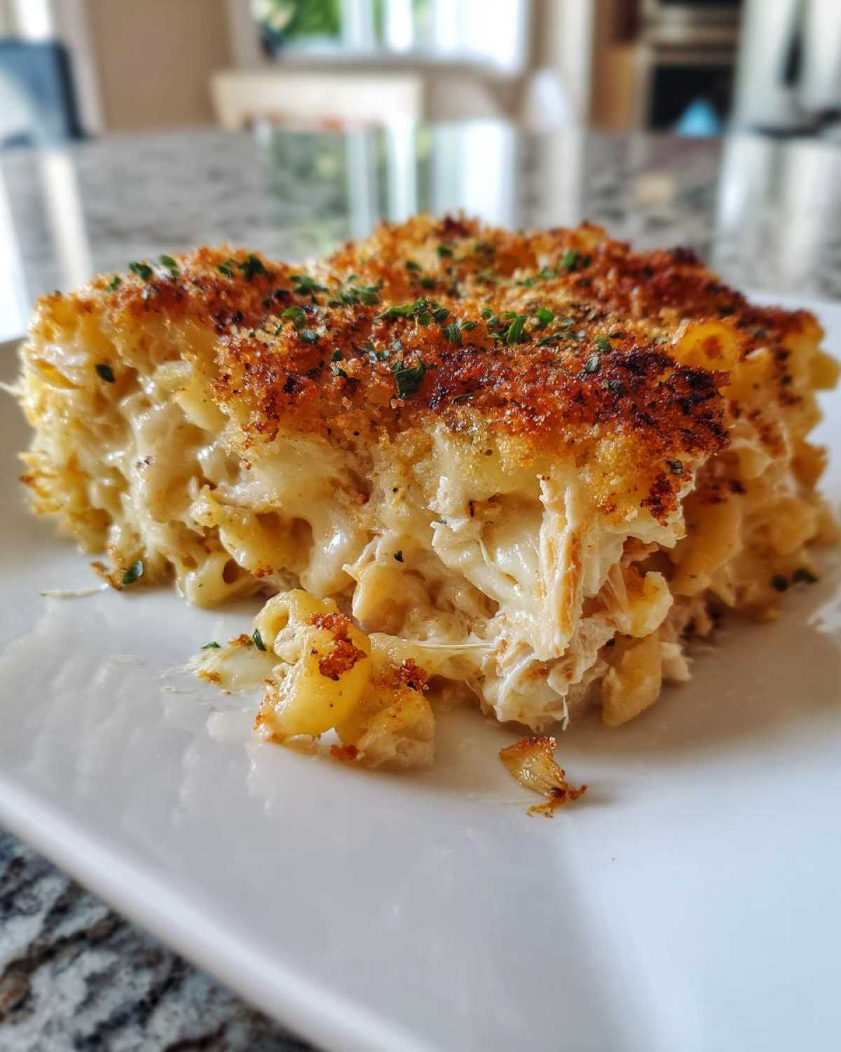 Cheesy tuna noodle casserole - detail 4