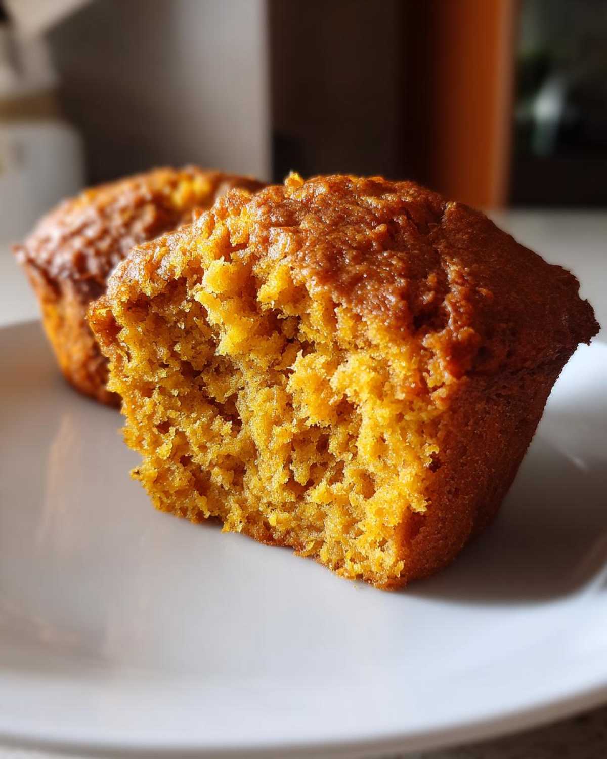 Classic pumpkin muffins - detail 2