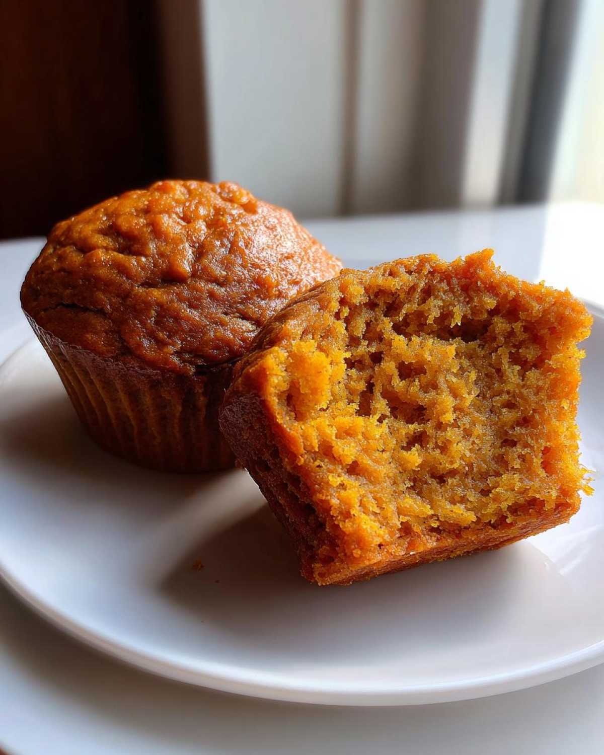 Classic pumpkin muffins - detail 3