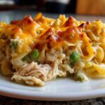 Classic tuna noodle casserole