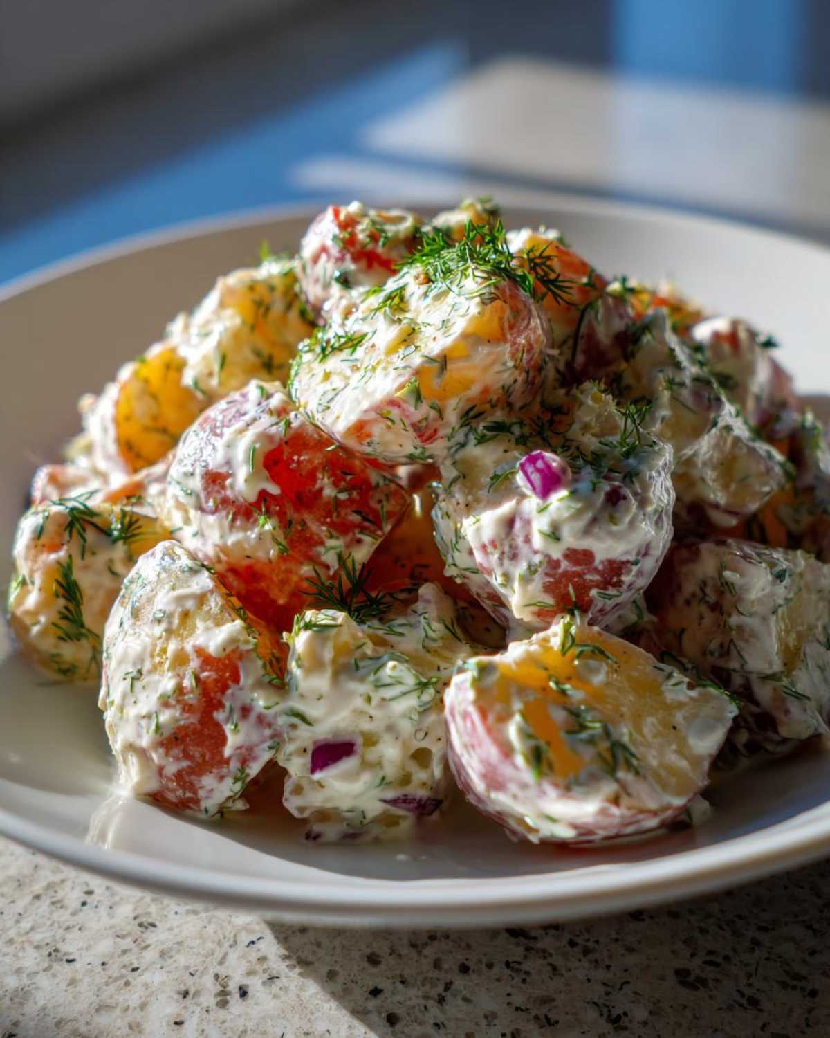 Dill potato salad - detail 3