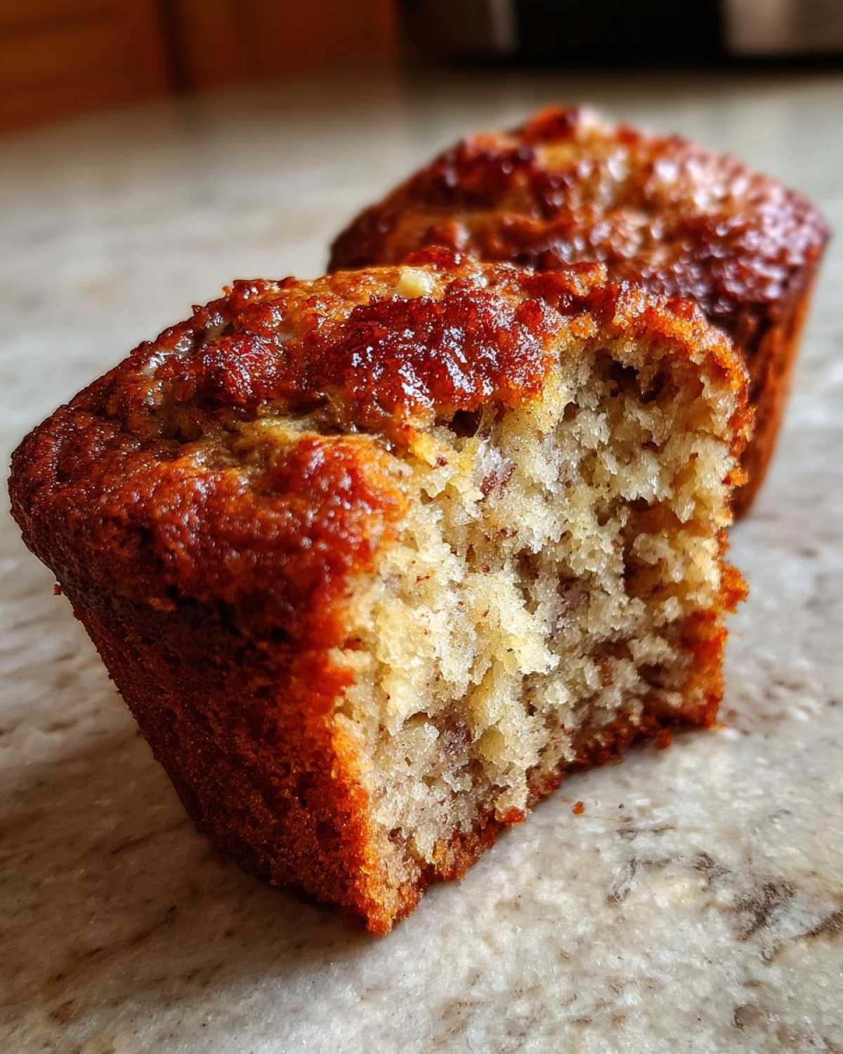 Gluten-free banana muffins - detail 1