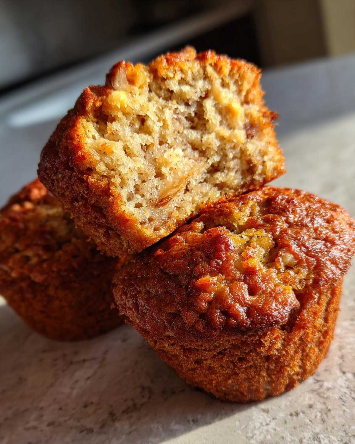 Gluten-free banana muffins - detail 2