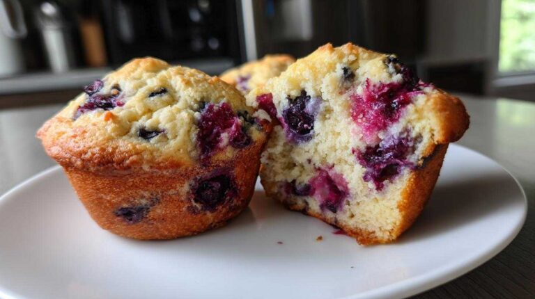 Gluten-free blueberry muffins