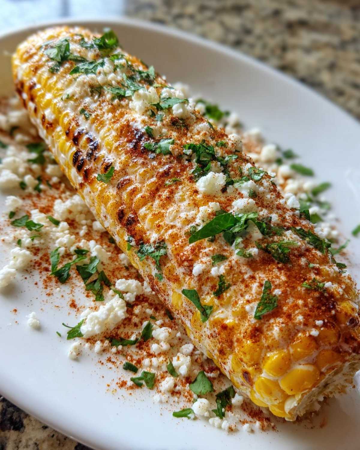 Mexican street corn - detail 1