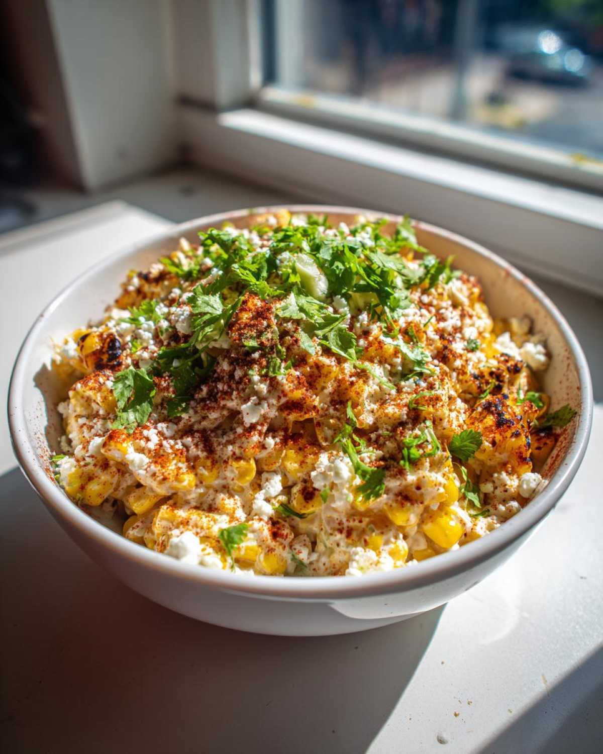 Mexican street corn bowl - detail 4