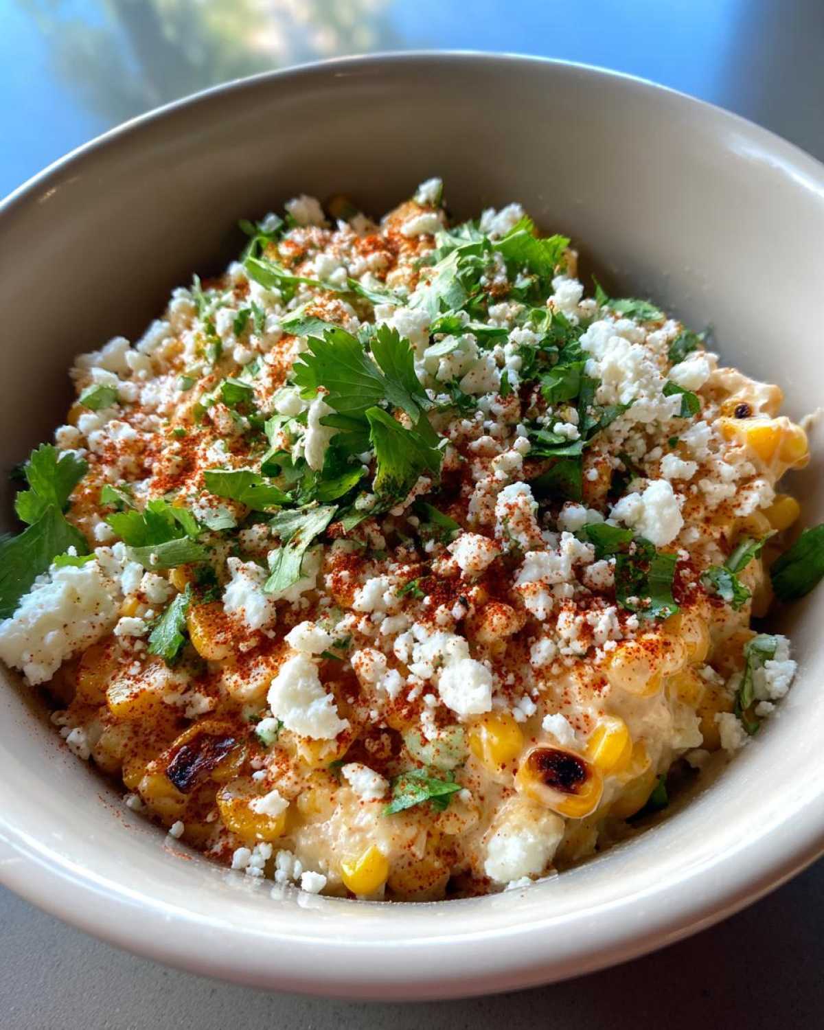 Mexican street corn dip - detail 3