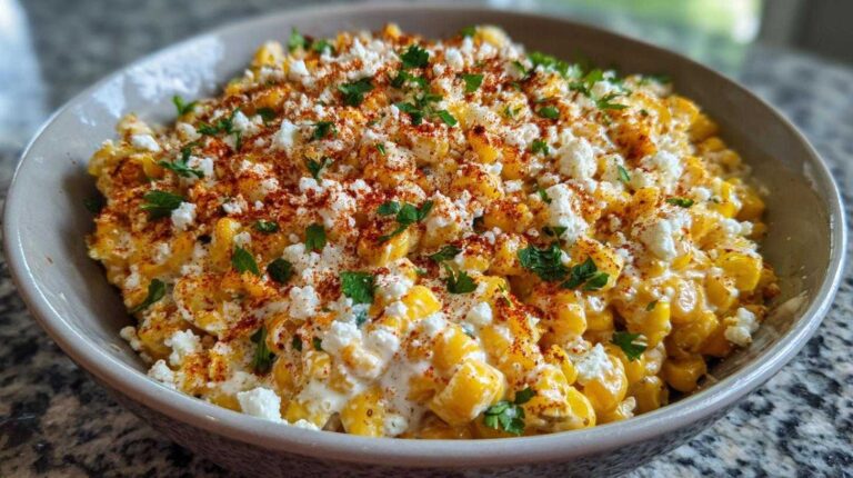 Mexican street corn salad