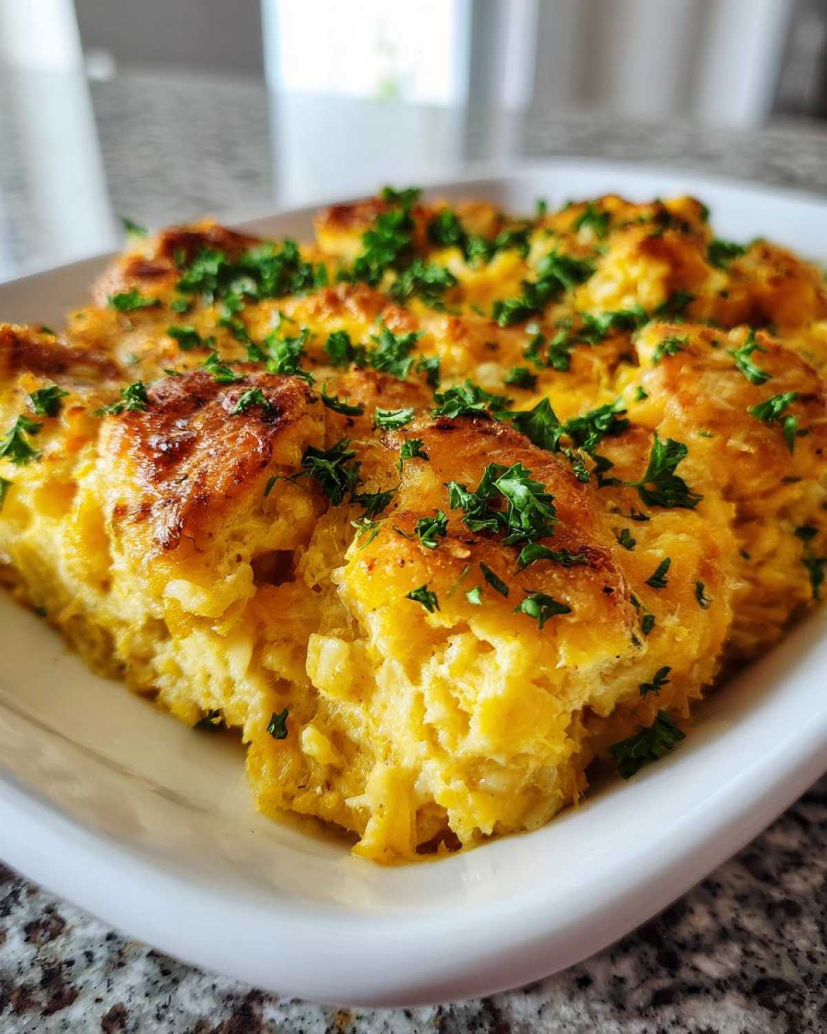 Paleo squash casserole - detail 3