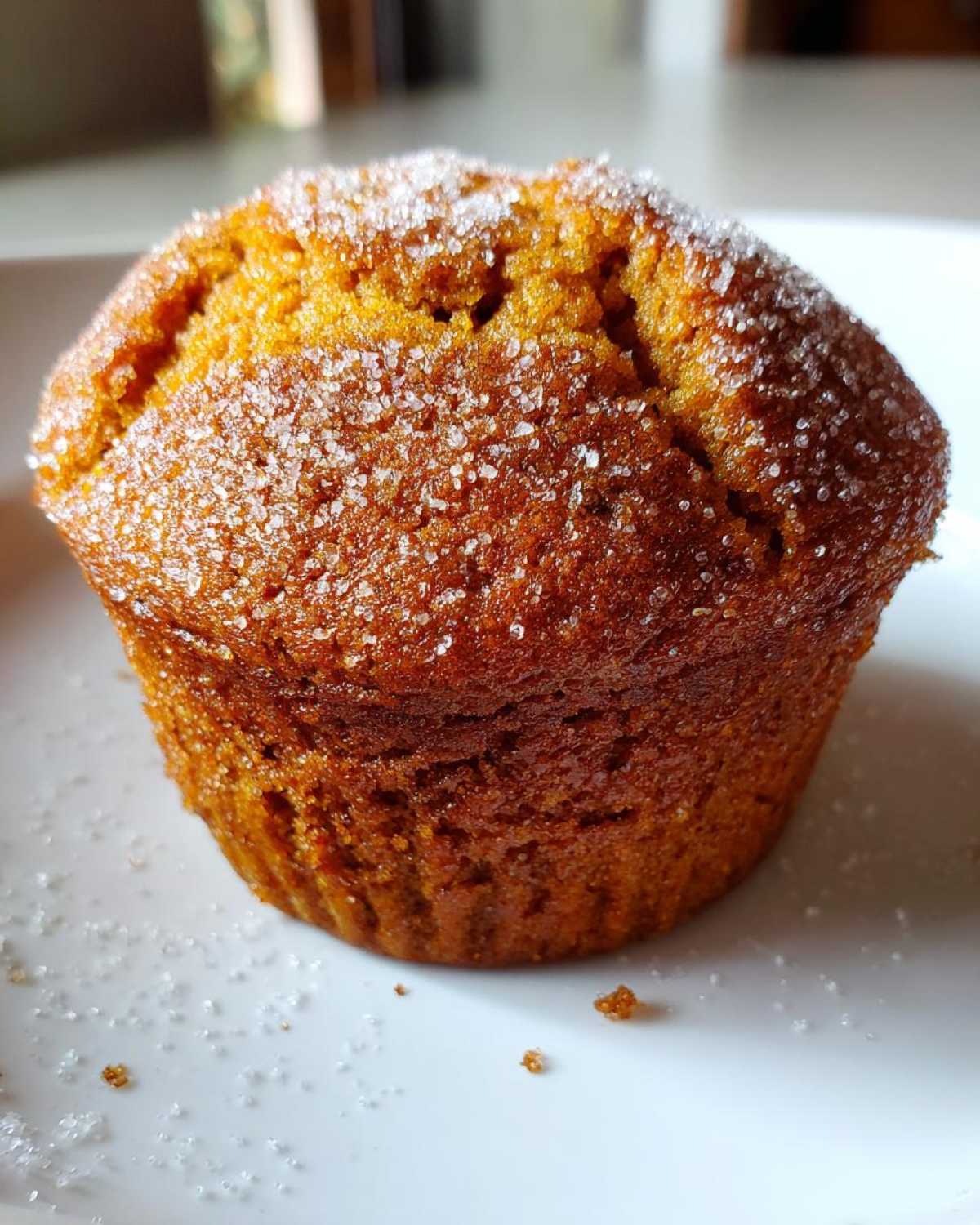 Pumpkin spice muffins - detail 2