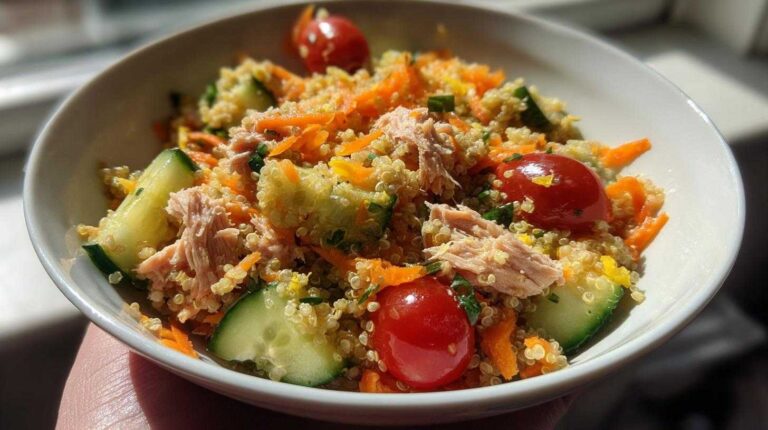 Amazing Tuna Quinoa Bowl: 1 Smart Meal to Win Your Day Tuna quinoa bowl