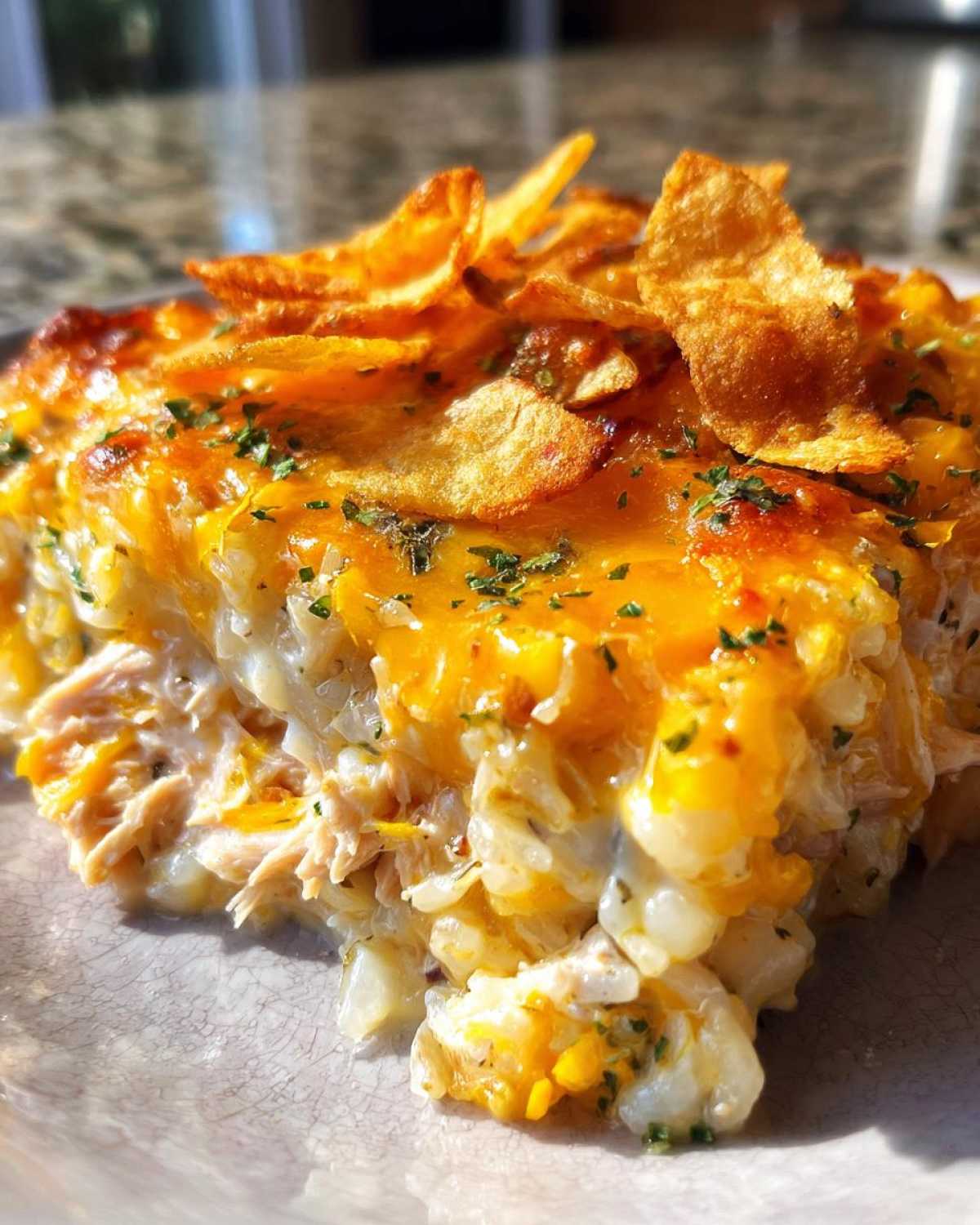 Tuna rice casserole - detail 1