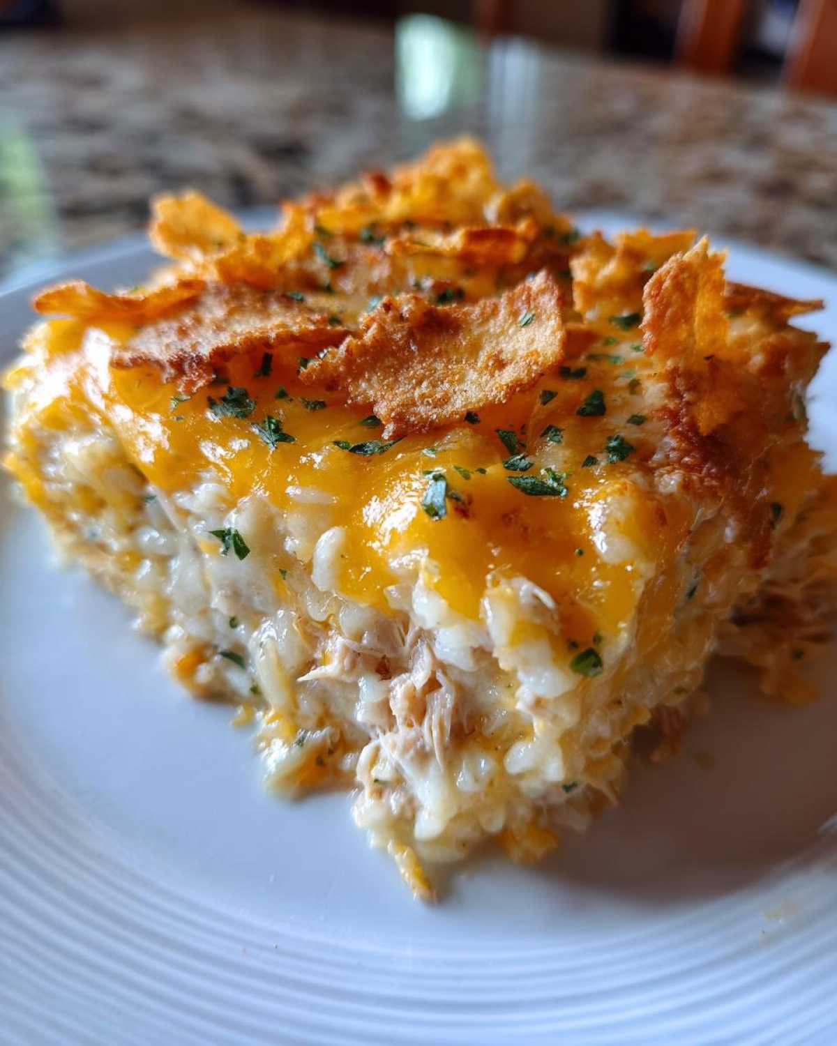 Tuna rice casserole - detail 3