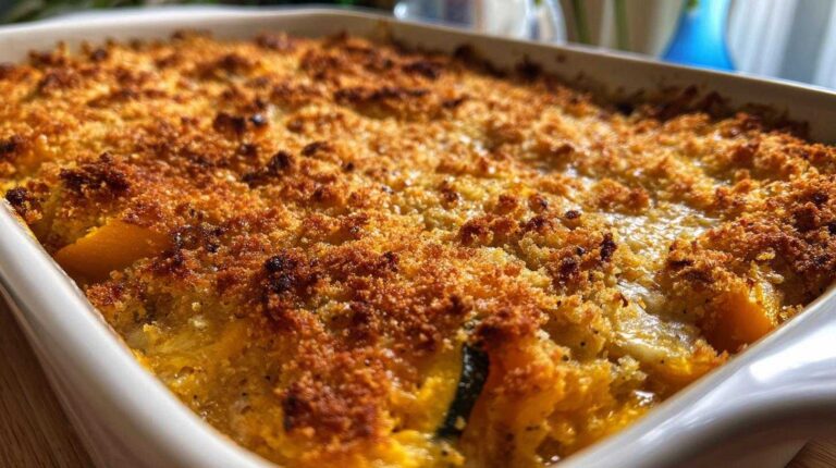 Winter squash casserole