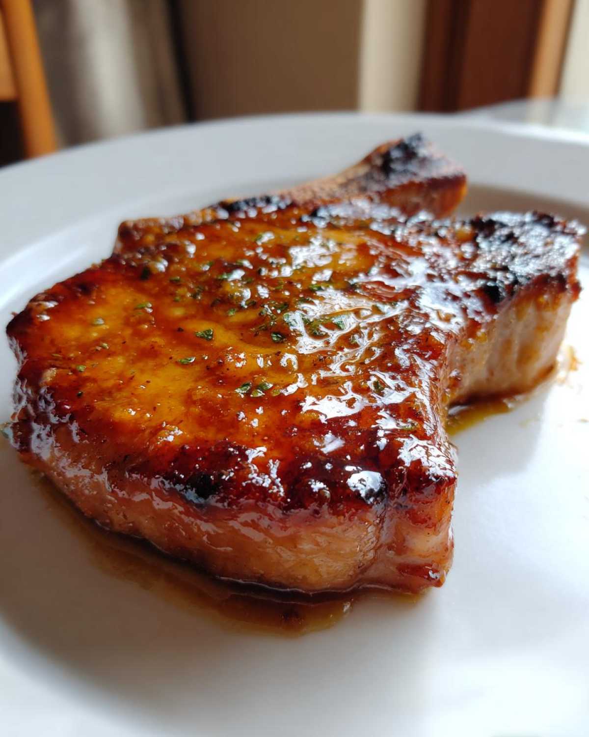 Apple Cider Glazed Pork Chops - detail 4