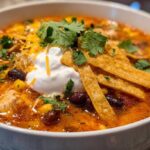 Creamy Chicken Tortilla Soup