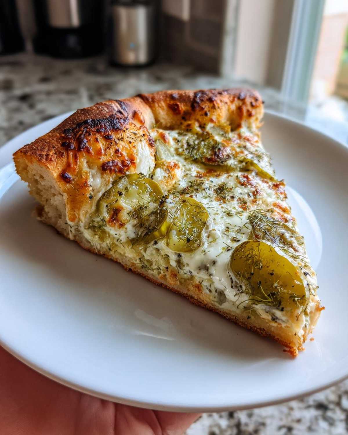 Dill Pickle Pizza - detail 1