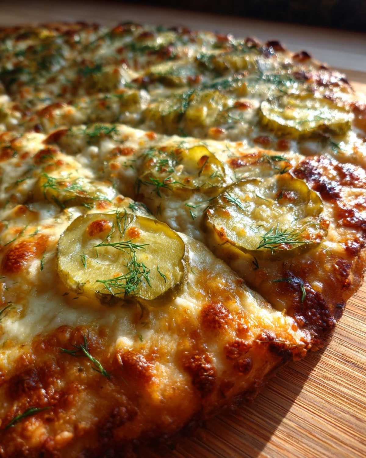 Dill Pickle Pizza - detail 1