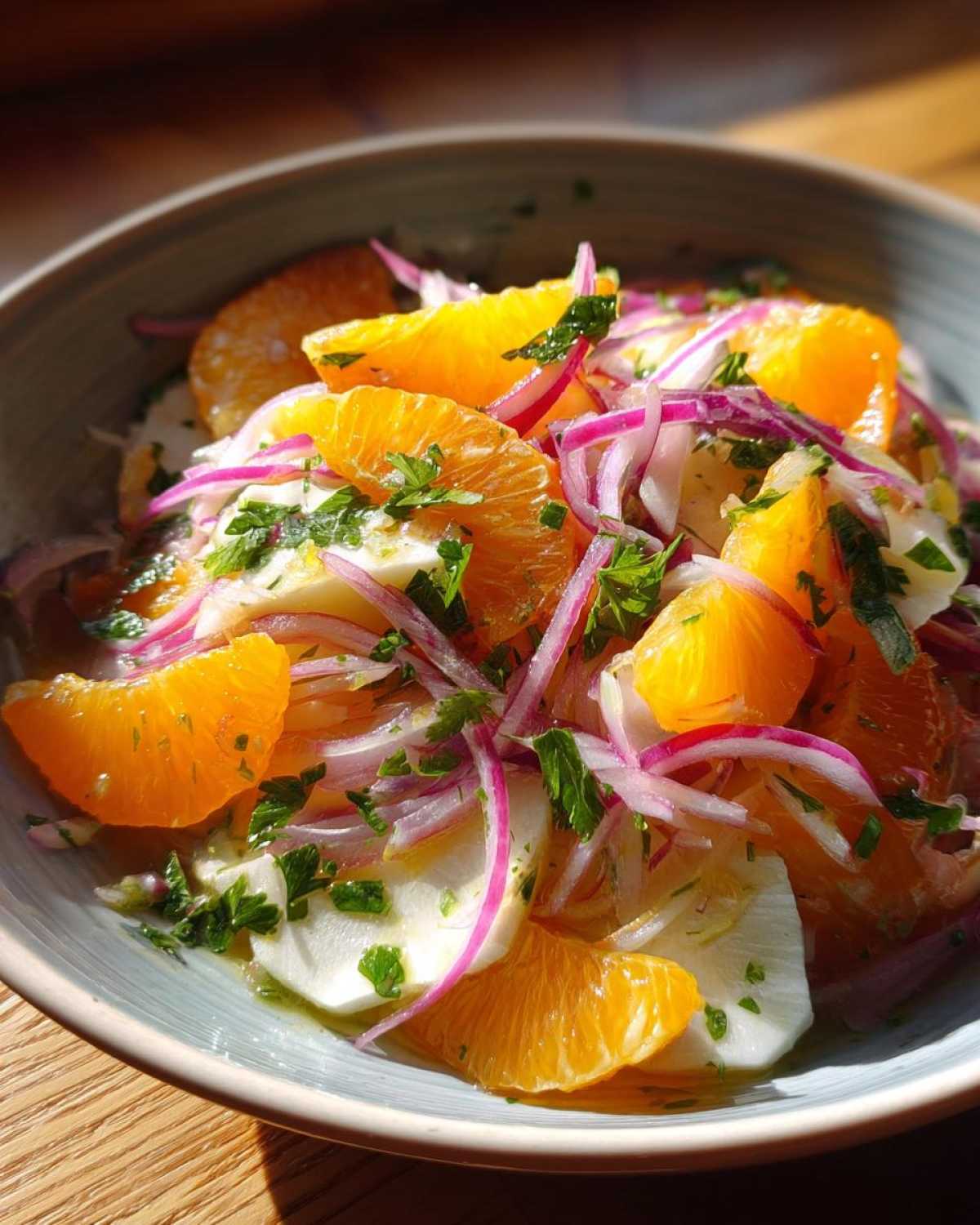 Fennel & Orange Salad - detail 1