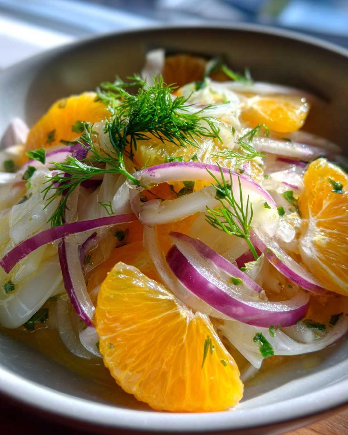 Fennel & Orange Salad - detail 3