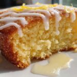 Olive Oil Cake with Lemon Glaze