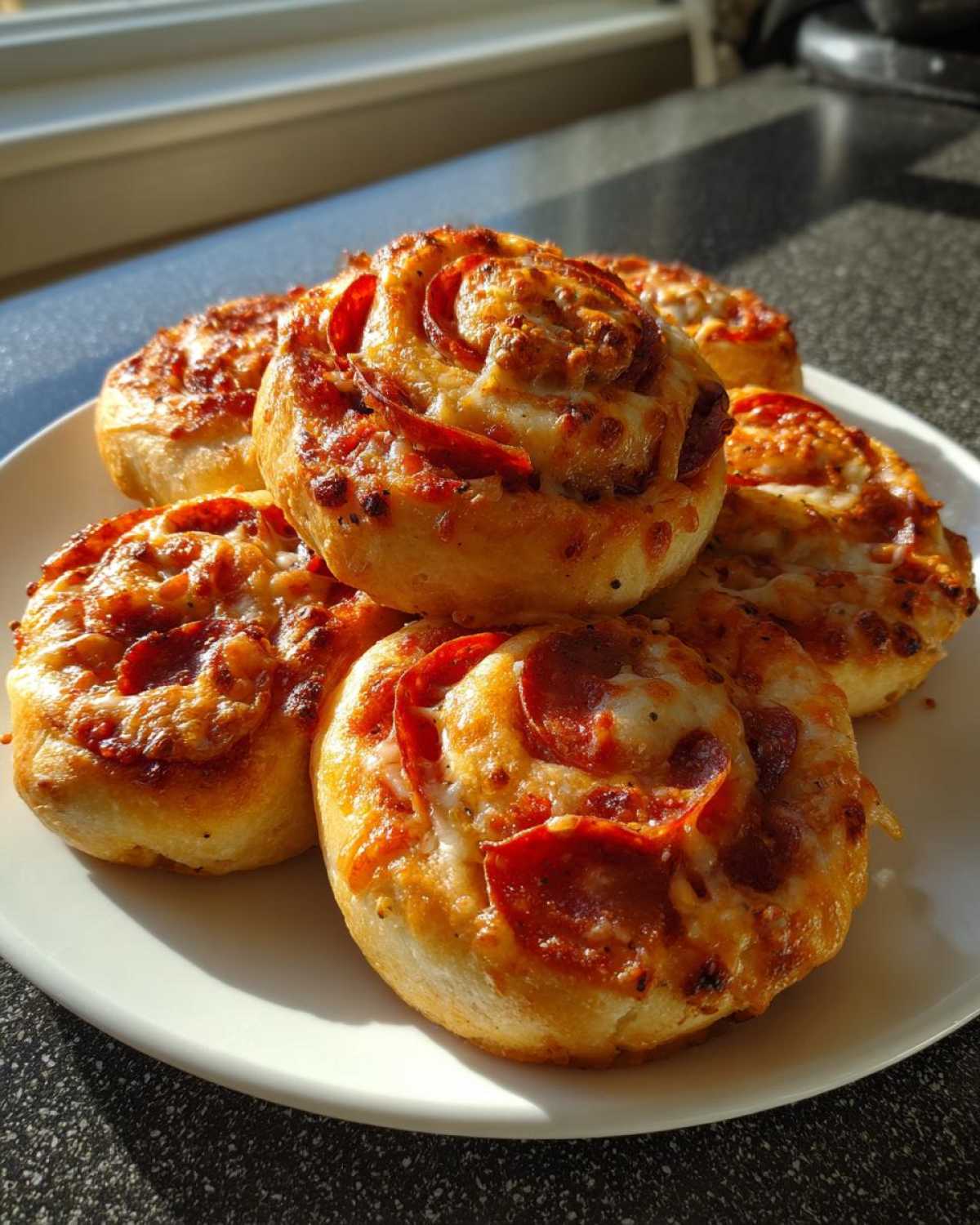 Pepperoni Pizza Pinwheels - detail 2