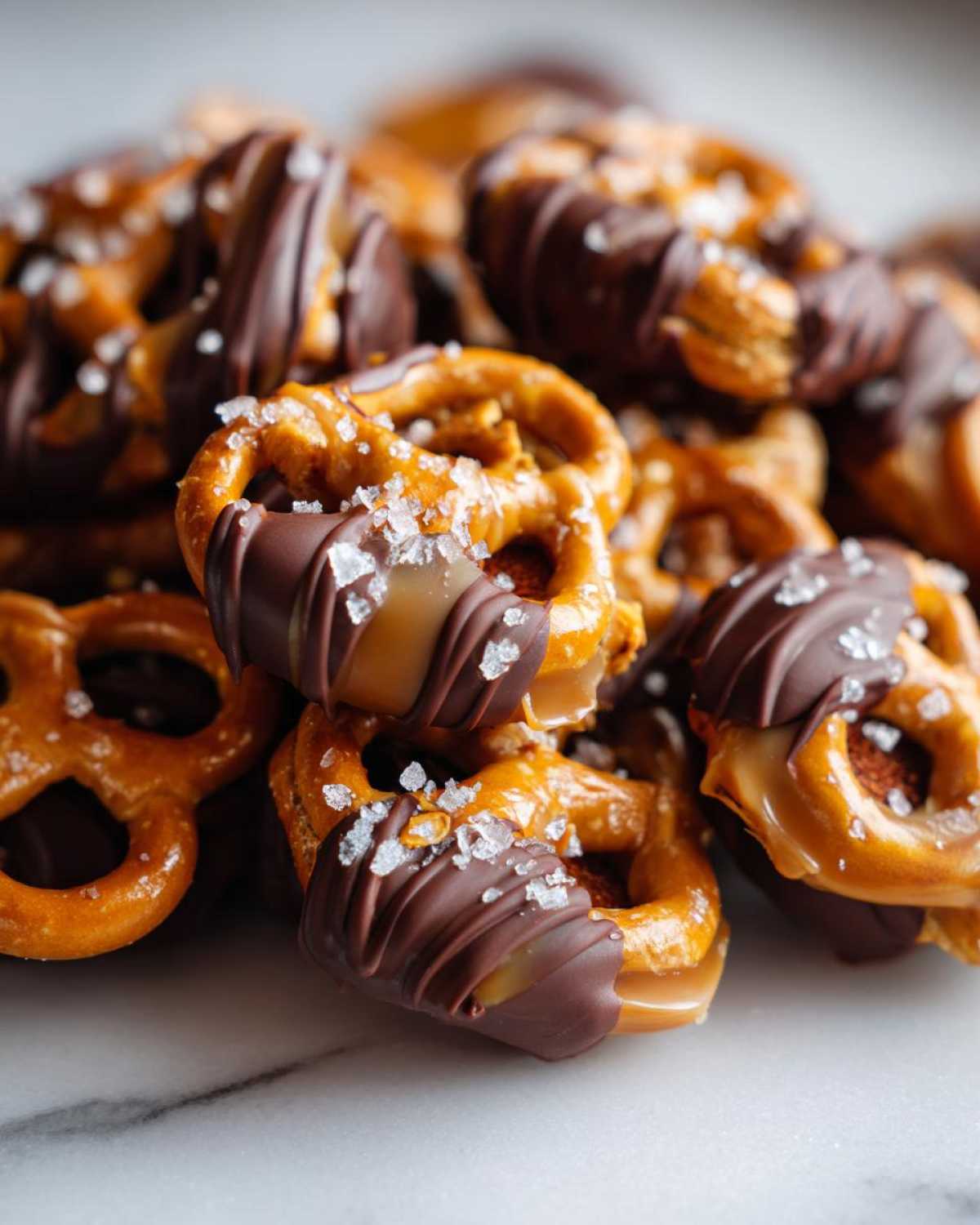 Salted Caramel Pretzel Bites - detail 1