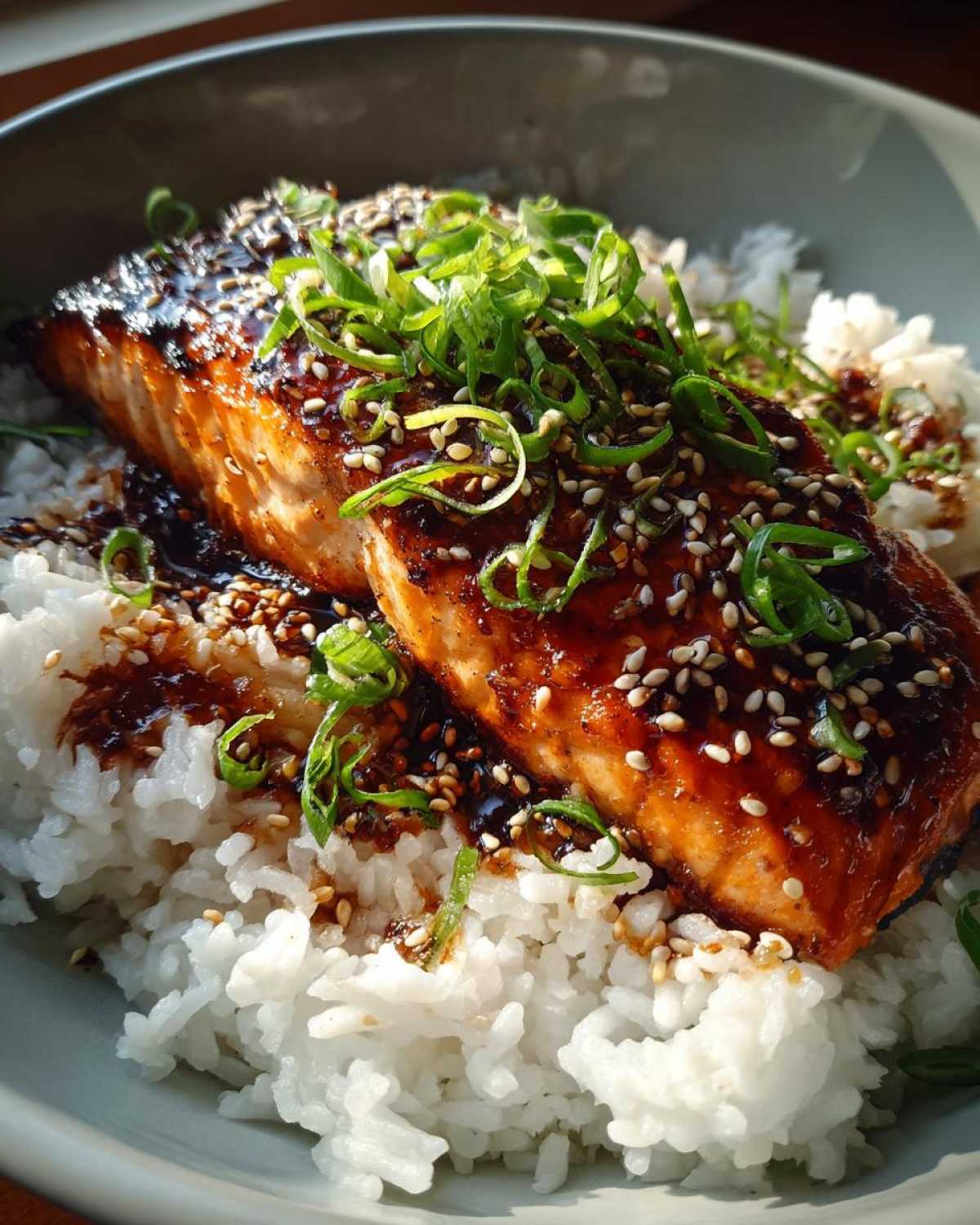 Teriyaki Salmon Bowl - detail 3