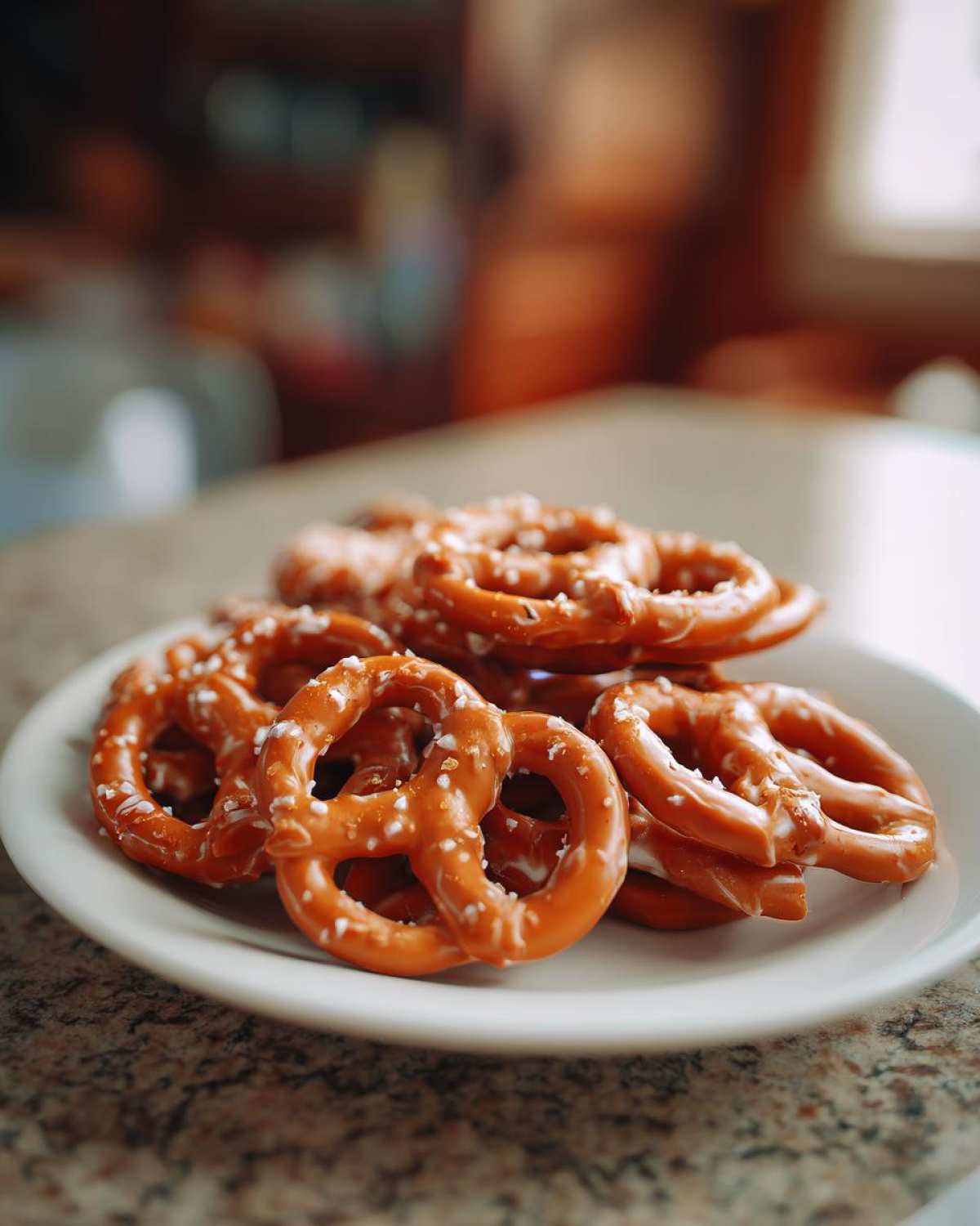 White Chocolate Pumpkin Spice Pretzels - detail 1