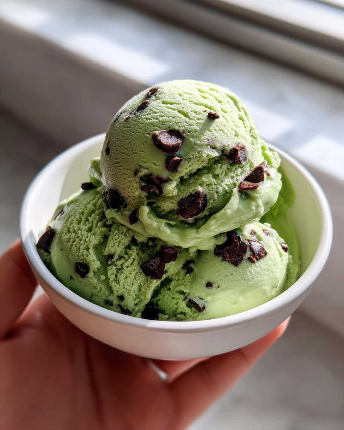 Avocado Chocolate Chip Ice Cream - detail 1