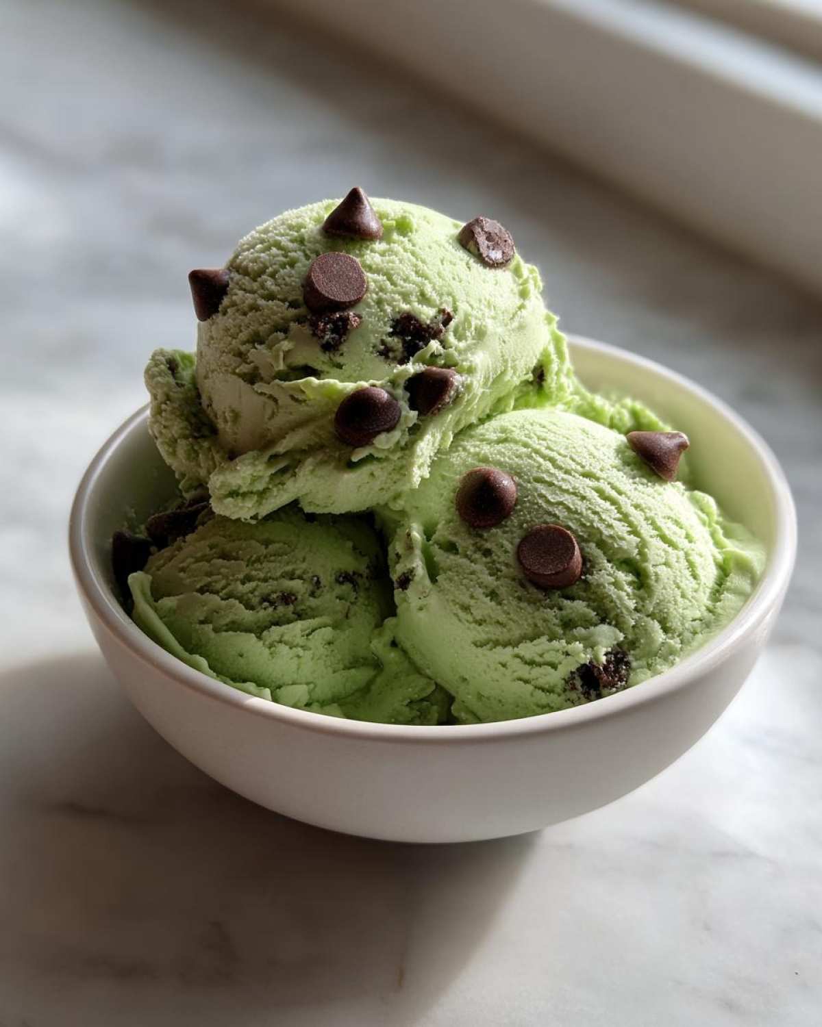 Avocado Chocolate Chip Ice Cream - detail 2