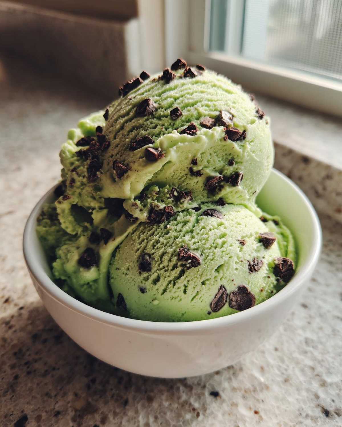 Avocado Chocolate Chip Ice Cream - detail 4