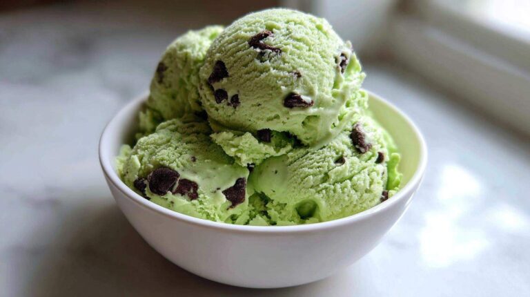 Avocado Chocolate Chip Ice Cream