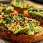 Avocado Toast with Everything Bagel Seasoning